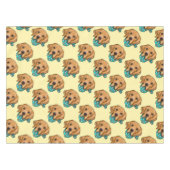 Golden Retriever Tafelkleed (Voorkant (Horizontaal))