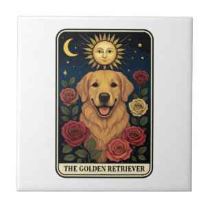 Golden Retriever Tegeltje
