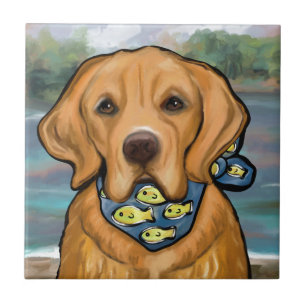 Golden Retriever Tegeltje