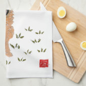 Golden Retriever Theedoek (Quarter Fold)