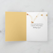 Golden Retriever Thinking of You Kaart (Binnen)