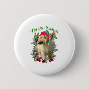 Golden Retriever "Tis Ronde Button 5,7 Cm