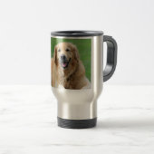 Golden Retriever Travel Mug Reisbeker (Voorkant rechts)