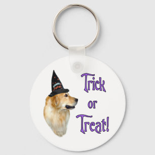 Golden Retriever Trick Sleutelhanger