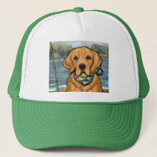 Golden Retriever Trucker Pet