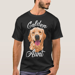 Golden Retriever Tunt voor vrouwelijke moeder hond T-shirt