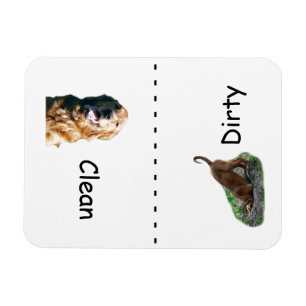 Golden Retriever Vaatwasser Magnet Magneet