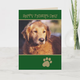 Golden Retriever Vaderdag Kaart