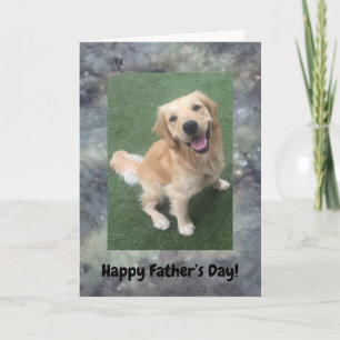 Golden Retriever Vaderdag Kaart