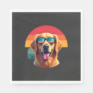 Golden Retriever voor Kinderen Jongens Meisjes Zon Servet