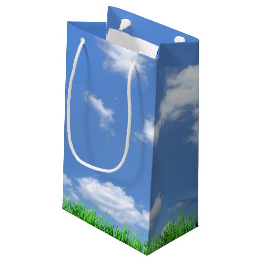 Golden Retriever voor Vaderdag Klein Cadeauzakje (Achterkant Gekanteld)