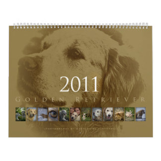 Golden Retriever - Wall Agenda 2011 Kalender