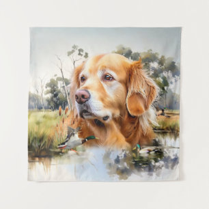 Golden Retriever Wandkleed