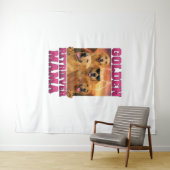 Golden Retriever Wandkleed (In Situ (horizontaal))