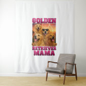 Golden Retriever Wandkleed (In situ)