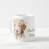 Golden Retriever Watercolor Mug  (Devant gauche)