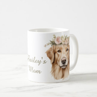Golden Retriever Watercolor Mug  Koffiemok