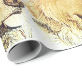 Golden Retriever wrapppapier Cadeaupapier (Rol Hoek)