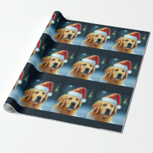 Golden Retriever wrapppapier Cadeaupapier