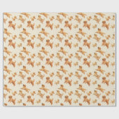 Golden Retriever wrapppapier Cadeaupapier (Vlak)