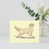 Golden Retrievers Briefkaart (Staand voorkant)