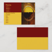 Golden Ring Visitekaartje (Voorkant / Achterkant)