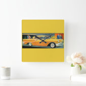 Golden Rocket 88 Oldsmobile uit 1950 Vierkante Klok (Huis)