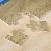 Golden Rolls van Hay en Deep Blue Zee Design Legpuzzel (Zijkant)