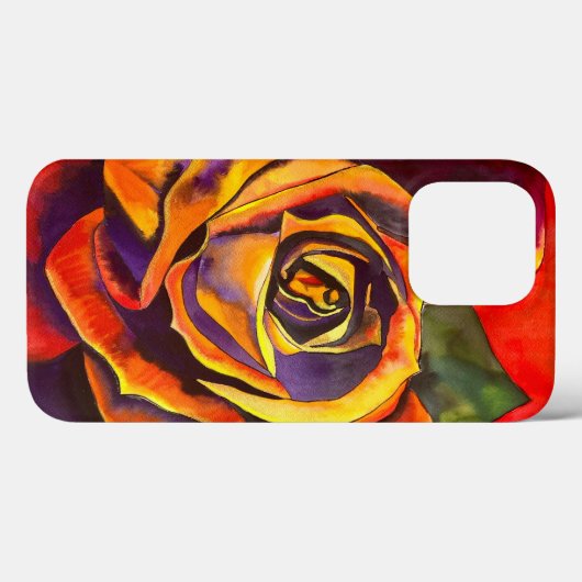 Golden Roos Art Case-Mate iPhone Case (Achterkant (horizontaal))