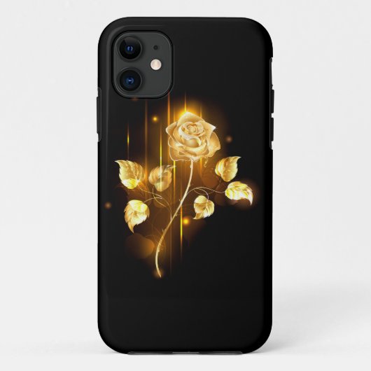 Golden roos (gouden roos) Case-Mate iPhone case (Achterkant)