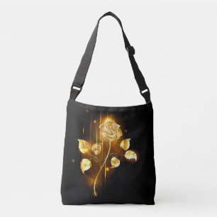 Golden roos (gouden roos) crossbody tas