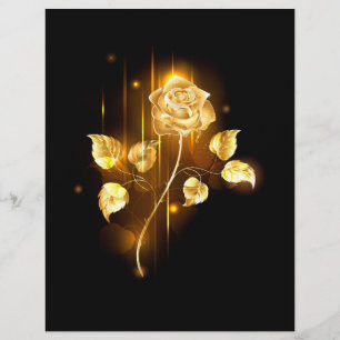 Golden roos (gouden roos) flyer