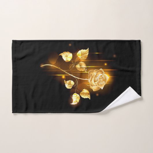 Golden roos (gouden roos) handdoek (Handdoek)