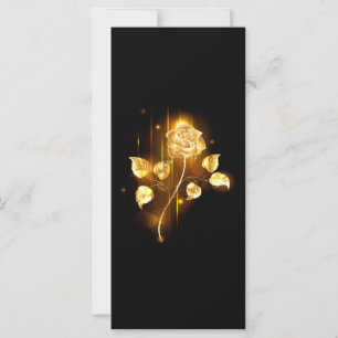 Golden roos (gouden roos) kaart