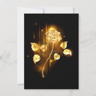 Golden roos (gouden roos) kaart