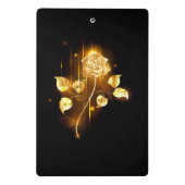 Golden roos (gouden roos) mini klembord (Achterkant)