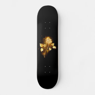 Golden roos (gouden roos) skateboard