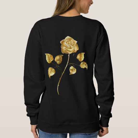 Golden roos (gouden roos) trui (Achterkant)