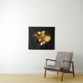 Golden roos (gouden roos) wandkleed (In Situ (horizontaal))