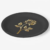 Golden Roos Papieren Bordje (Gekanteld)