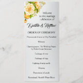 Golden Roos Radiance: Zilveren trouwprogramma Programma (Voorkant)