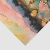 Golden Roos River Valley Sunrise II Tissuepapier (Detail)