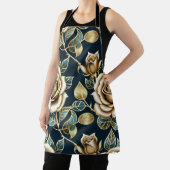 Golden Roses With a Metallic Finish Schort (Insitu)