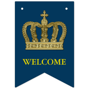 Golden Royal Crown II + je ruggengraat. en ideeën Vlaggetjes