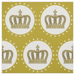 Golden Royal Crown II & Stars + uw rug en ideeën Stof