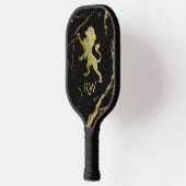 Golden Royal Lion Monogram Pickleball Paddle (Links)