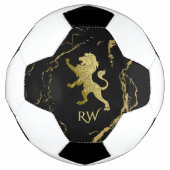 Golden Royal Lion Monogram Voetbal (Voorkant)