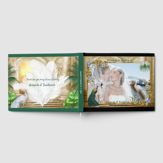 Golden Royal Peacock Temple Dreams Gastenboek (Volledig)