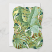 Golden Royal Peacock Temple Dreams Kaart (Achterkant)