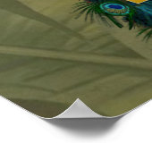 Golden Royal Peacock Temple Dreams Poster (Hoek)